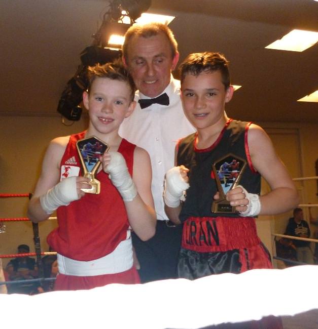 Promising footballer Alex is also catching the eye in amateur boxing
